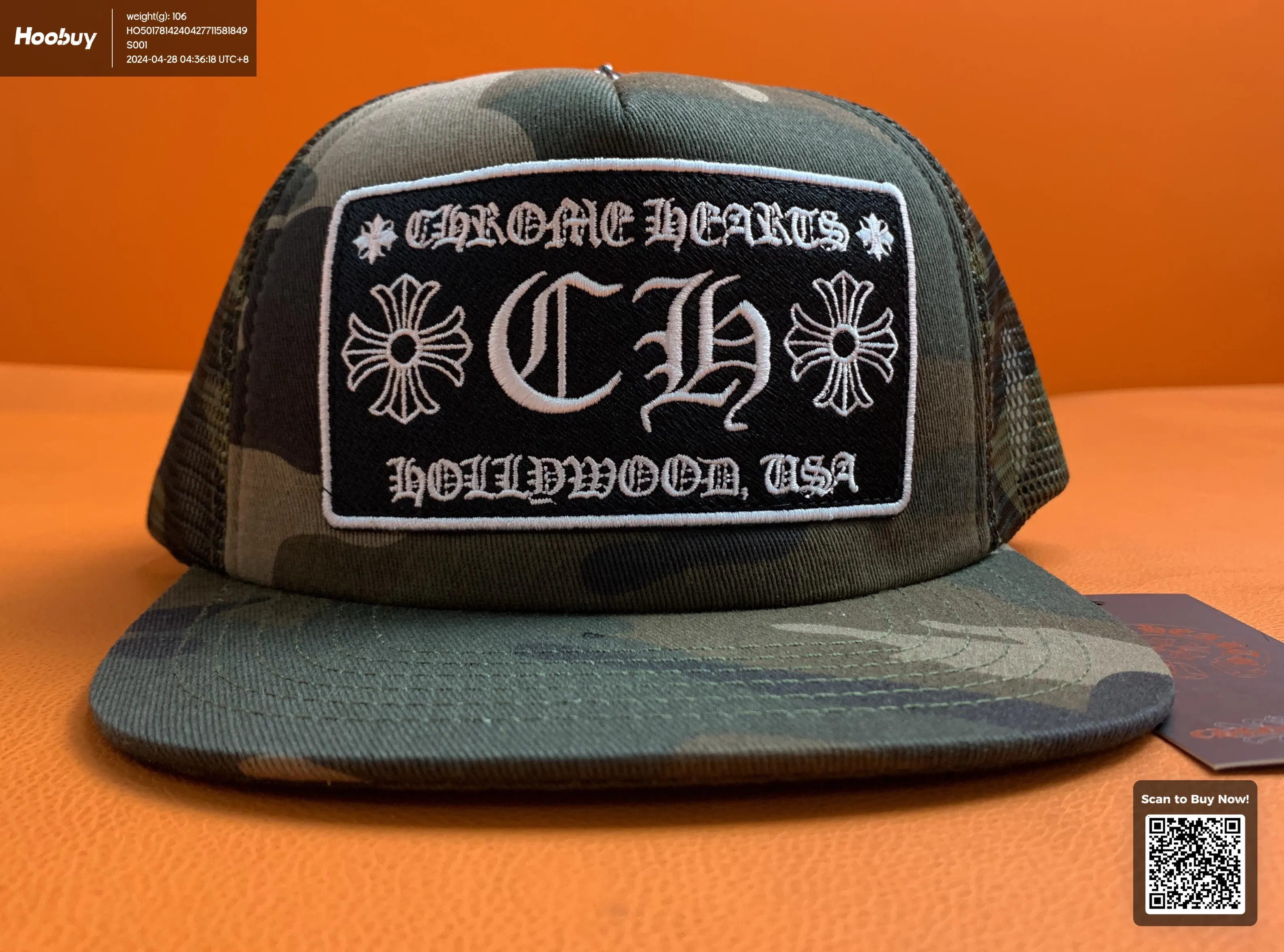 CHROME HEARTS CAP