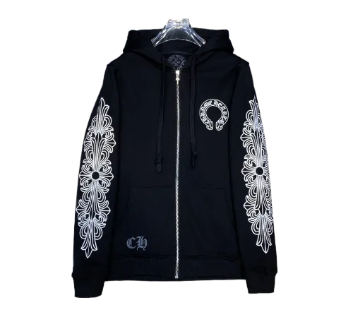 Chrome hearts zipper hoodie
