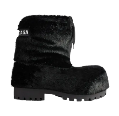 Balenciaga Fur Alaska Ski Boot