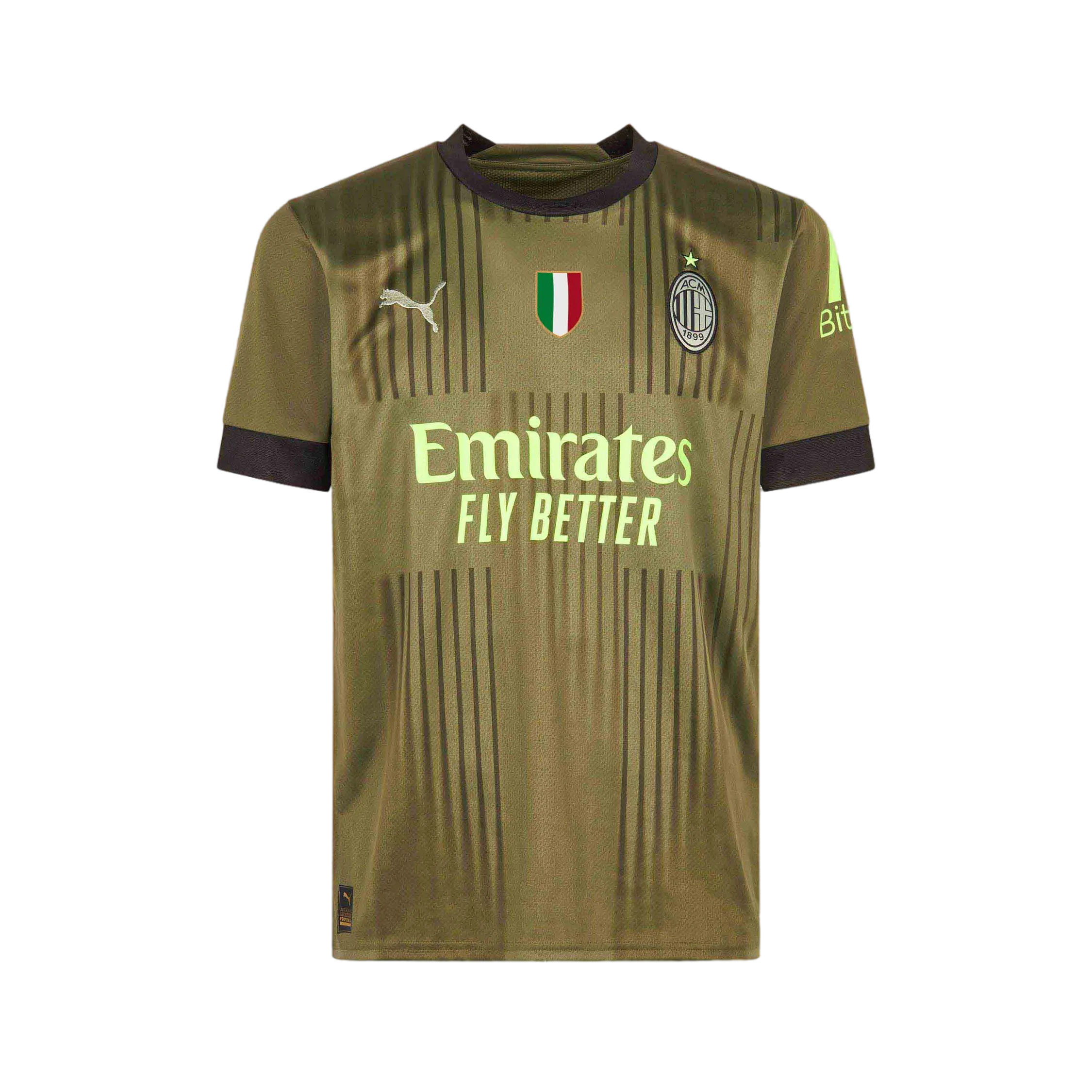 milan football jersey t-shirt - Green