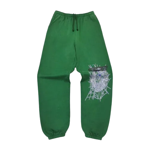 Sp5der Red Sweatpants