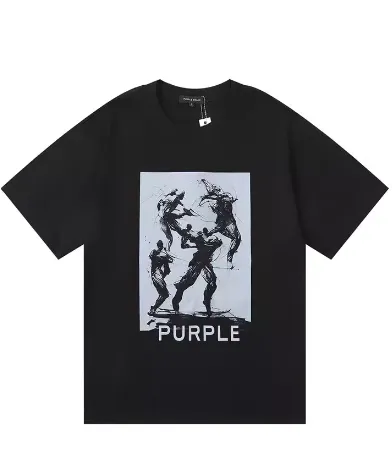 purple brand T-shirt
