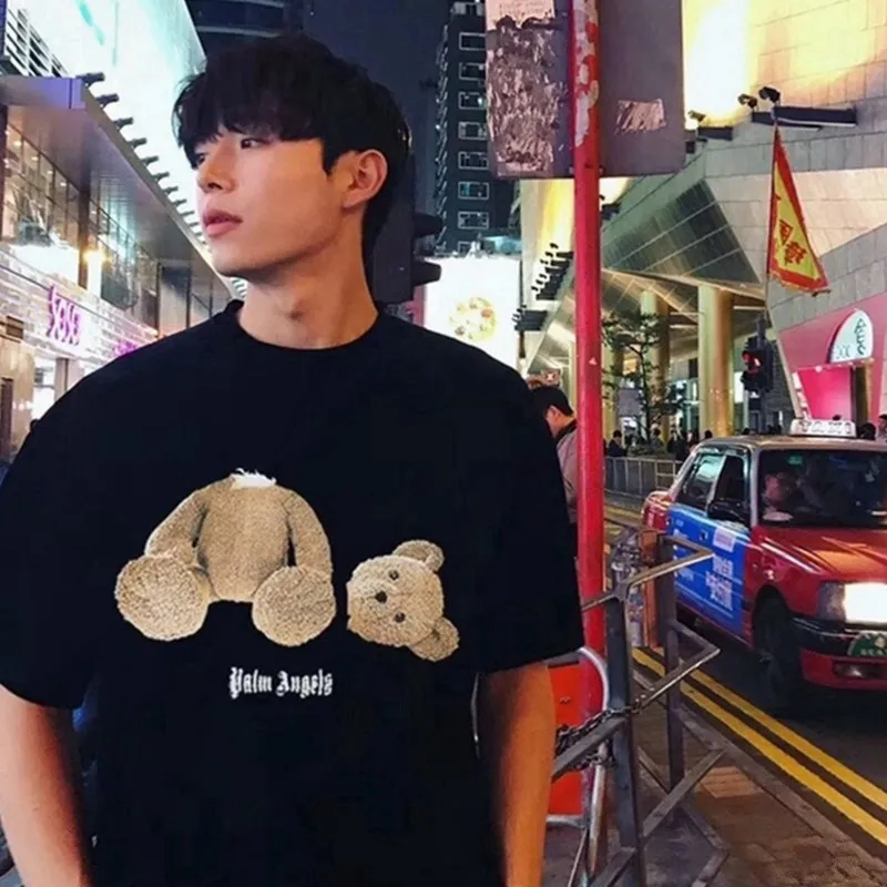 Palm angels teddy bear shirts