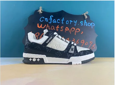 Black LV sneakers