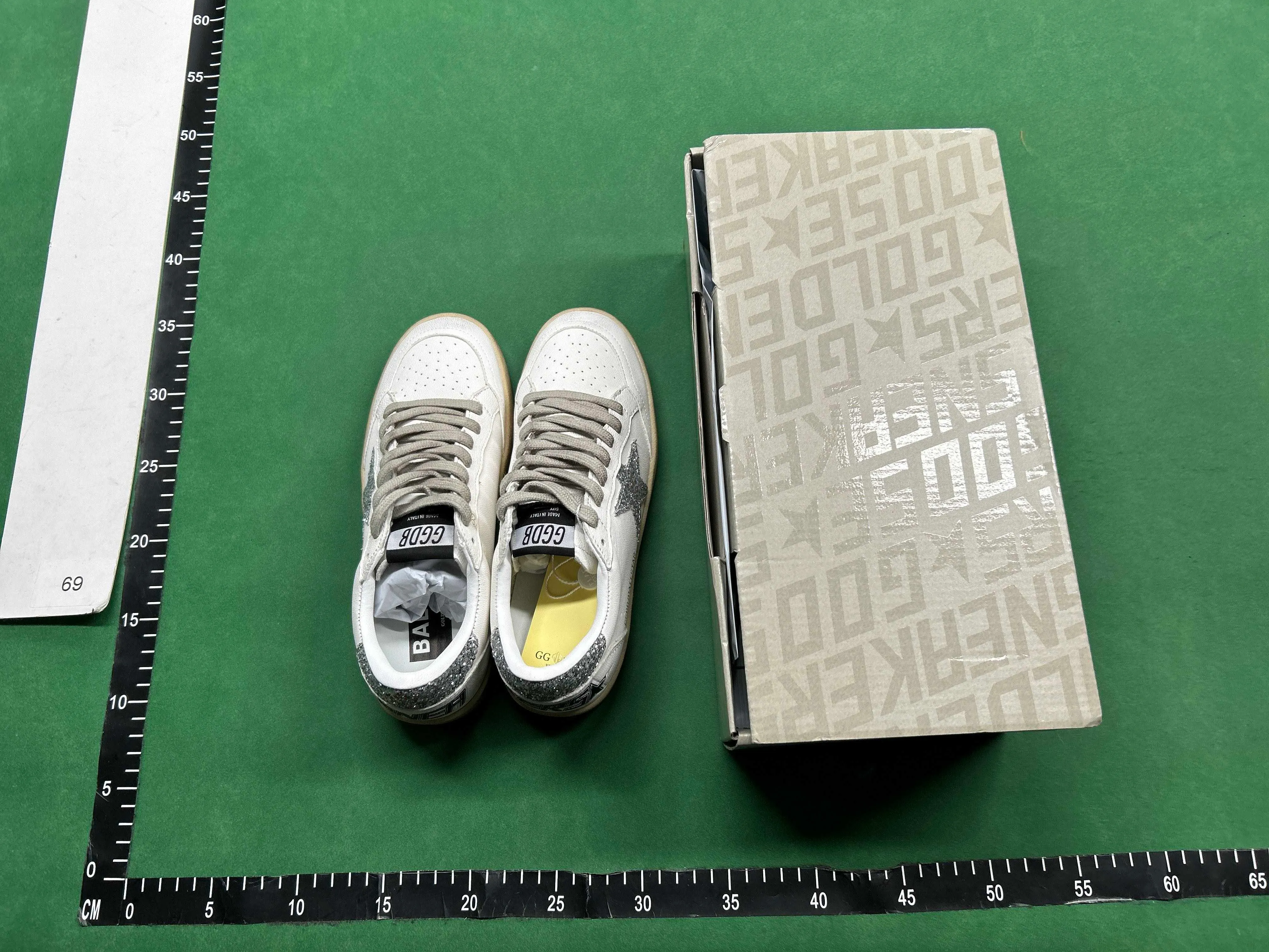 Golden goose white/ice/silver