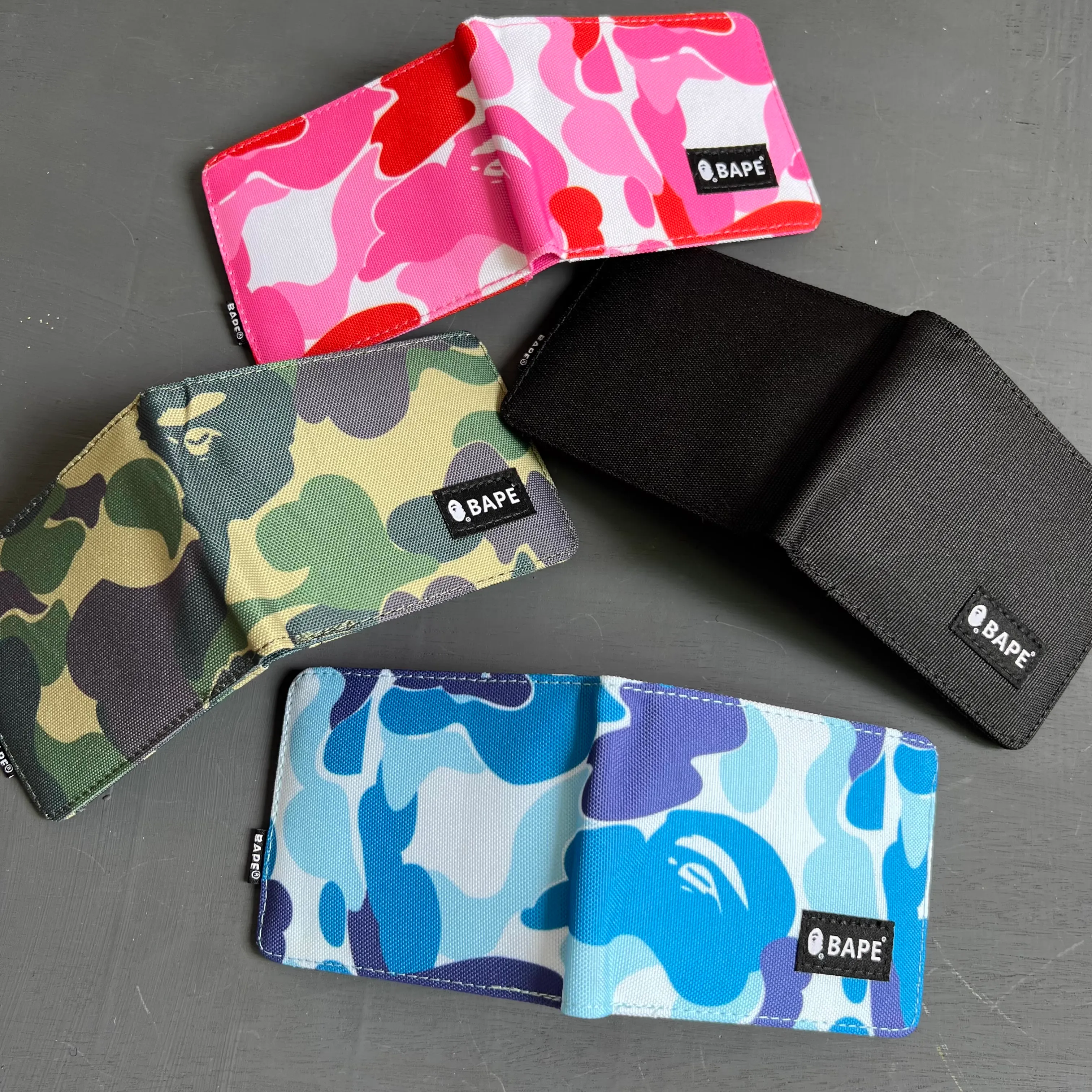 bape wallet (4 styles)