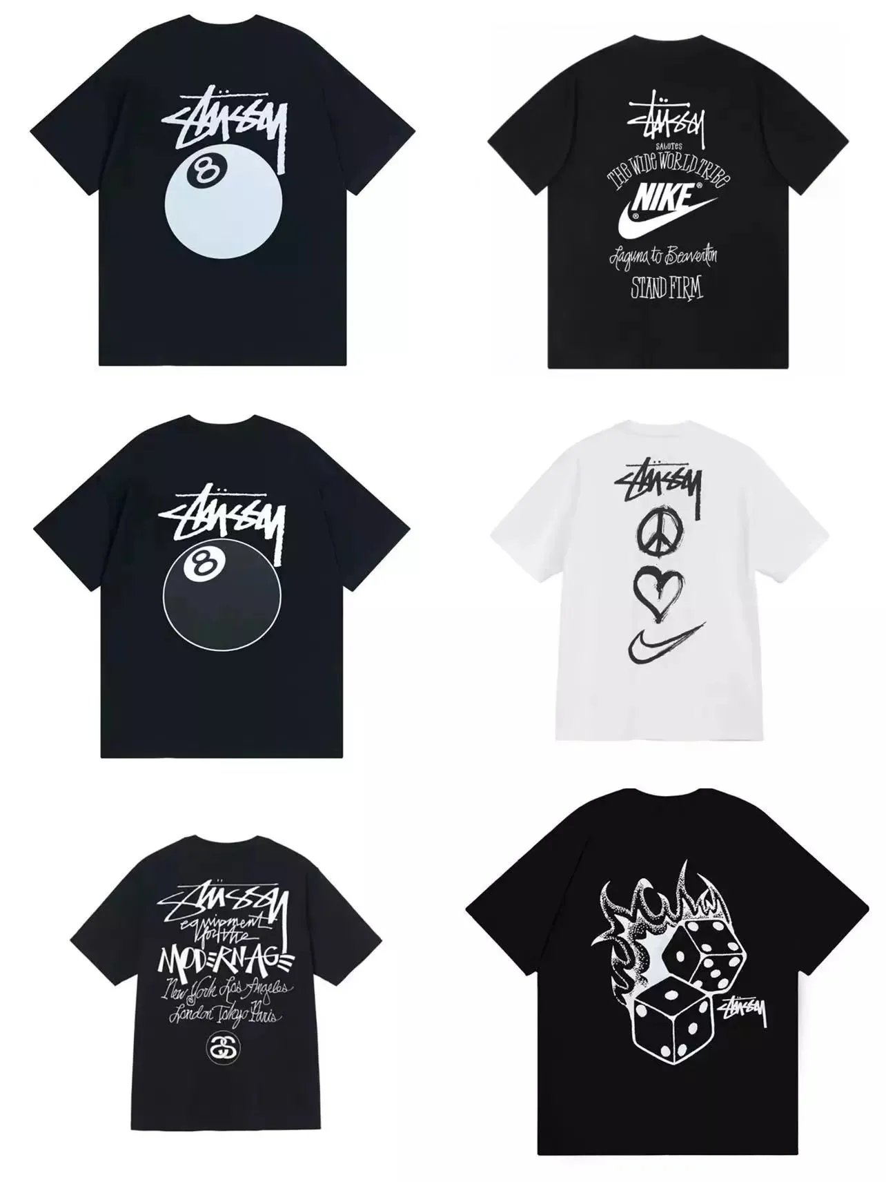 Stussy t-shirt (20+ colorways)