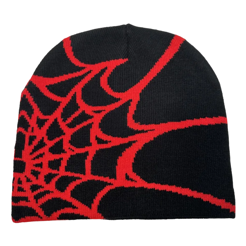 Spider Beanie White