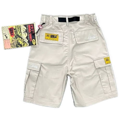 corteiz Cargo Shorts Khaki