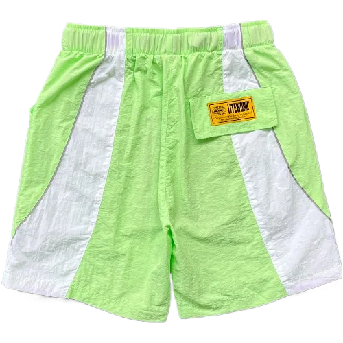corteiz Shorts Alcatraz Sun & Rain - Mint Green