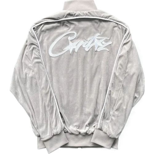 corteiz Tracksuit Velvet - Gray