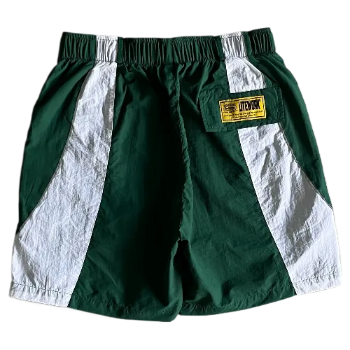 corteiz shorts Alcatraz Sun & Rain -Green