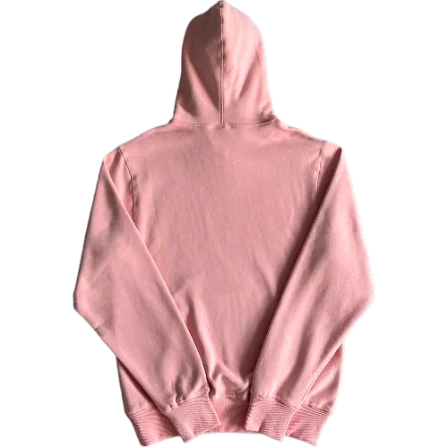 corteiz hoodie pink letter
