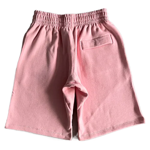 corteiz shorts pink letter