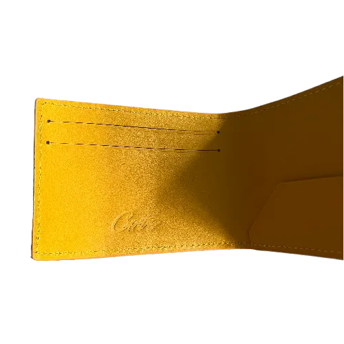 corteiz wallet card holder leather