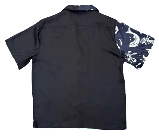 Prada Green Flames Polo