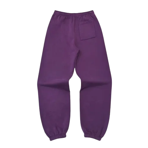 Sp5der Purple Sweatpants