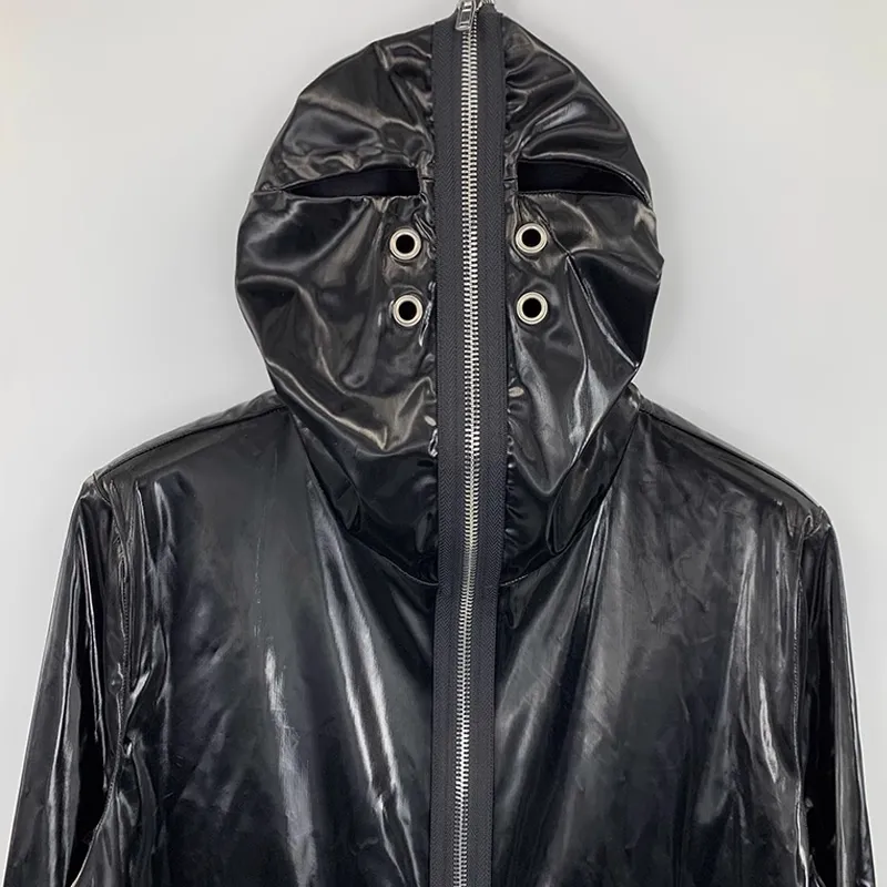 Rick Ownes Leather Gimp Jacket