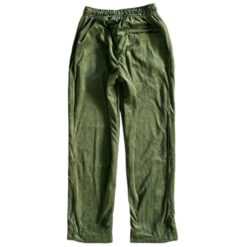 corteiz Velor tracksuit pants - Green