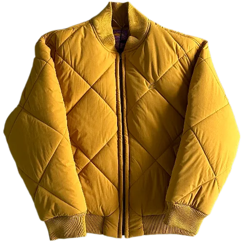 corteiz jacket bomber olde english -yellow