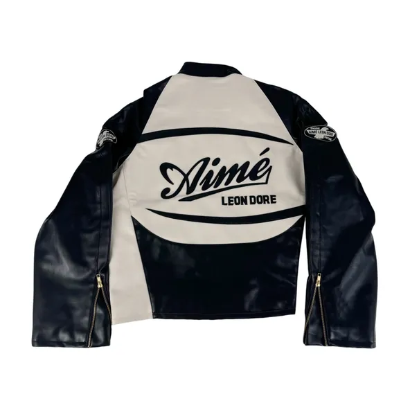 Aime Jacket x Corteiz Leather Jacket