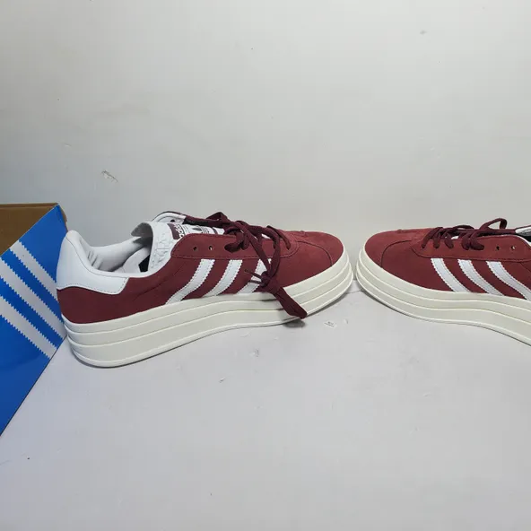 Adidas Gazelle Bold ​Shadow Red White