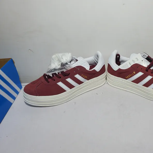 Adidas Gazelle Bold ​Shadow Red White